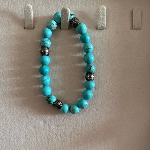 Blue Marble bracelet - Picture 1 of 4